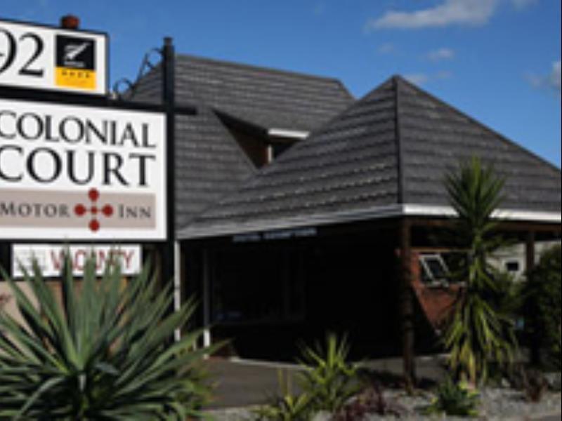 Colonial Court Motor Inn Tauranga Kültér fotó